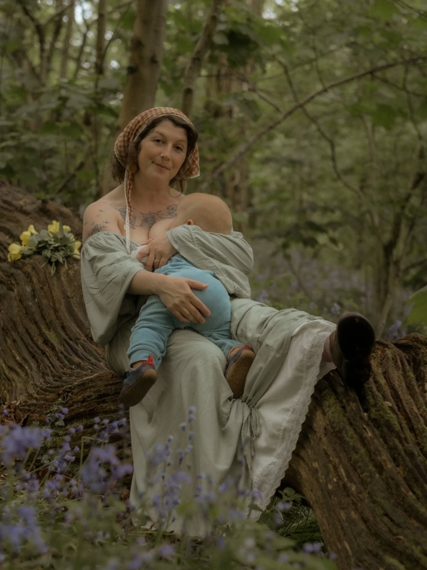 Ten moons in, ten moons out...

Birth and postpartum have pared me back like a piece of whittled wood.
Thinned me out like a forestry that was dangerously overgrown.
A necessary devastation for the wellbeing of all.
I'm a burial cairn, one that's bee