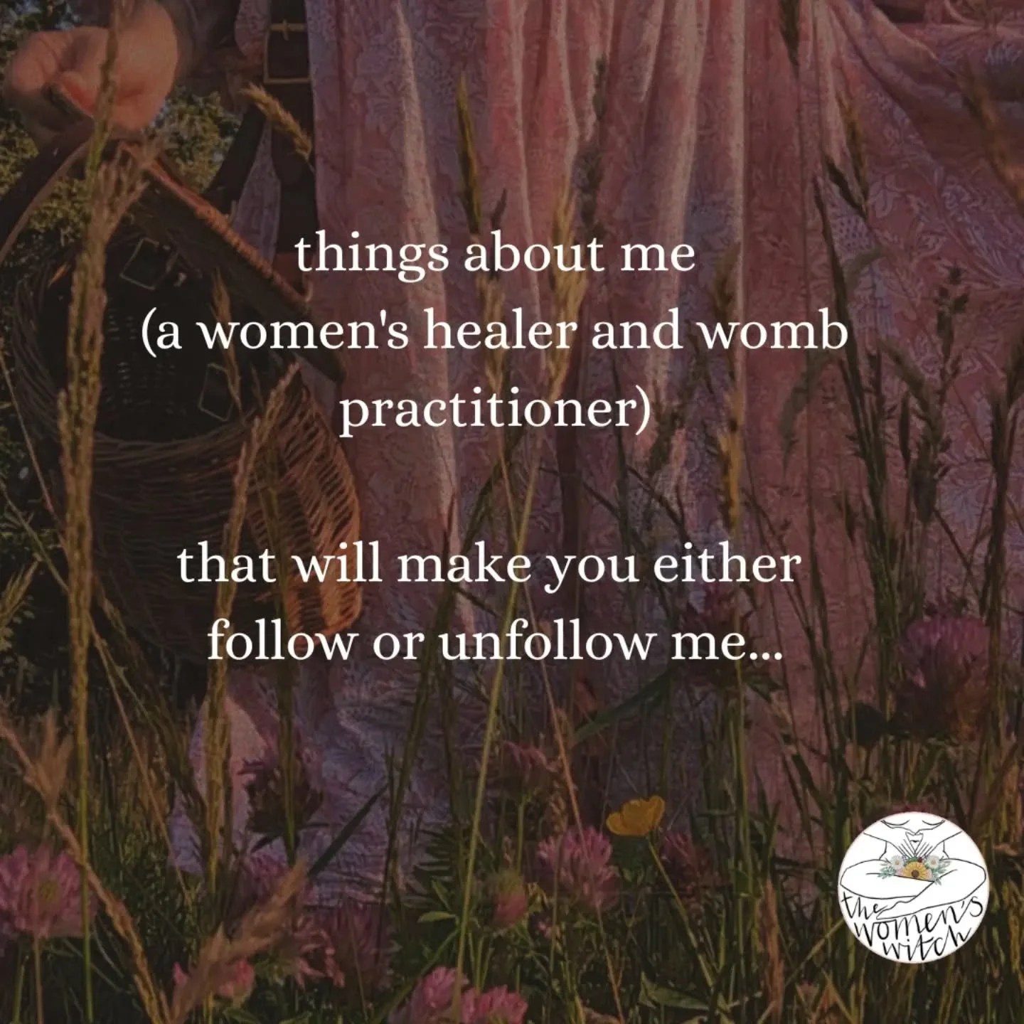 When you work in a "healing" capacity, it's often the case that certain values get projected onto you. Here are some things about me that may surprise you!