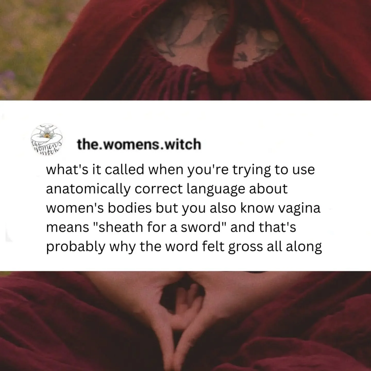 Some yonicentric memes for your Wednesday viewing pleasure ❤️

For women desiring to restore their womb consciousness that was never lost, just hidden in plain sight...

🌹 Womb Keys (free download in my bio)
🌹 The Medicine Wheel of the Womb and Awa