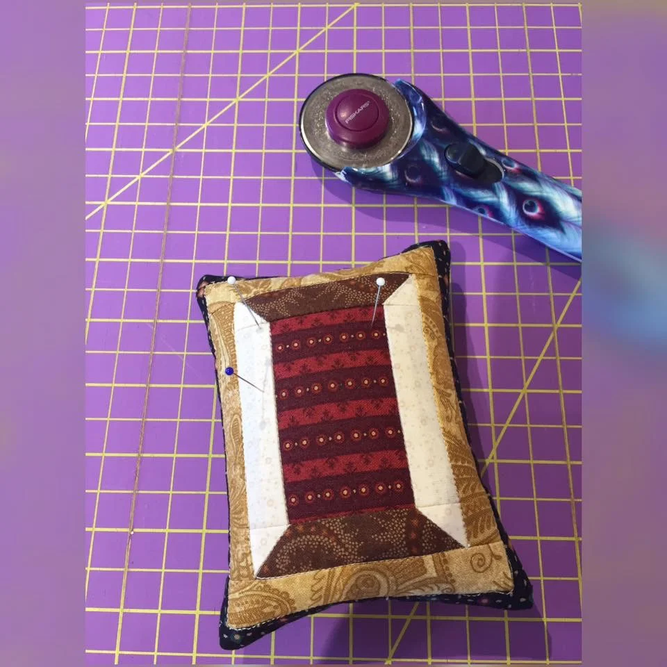 Make a sweet pin cushion today in class