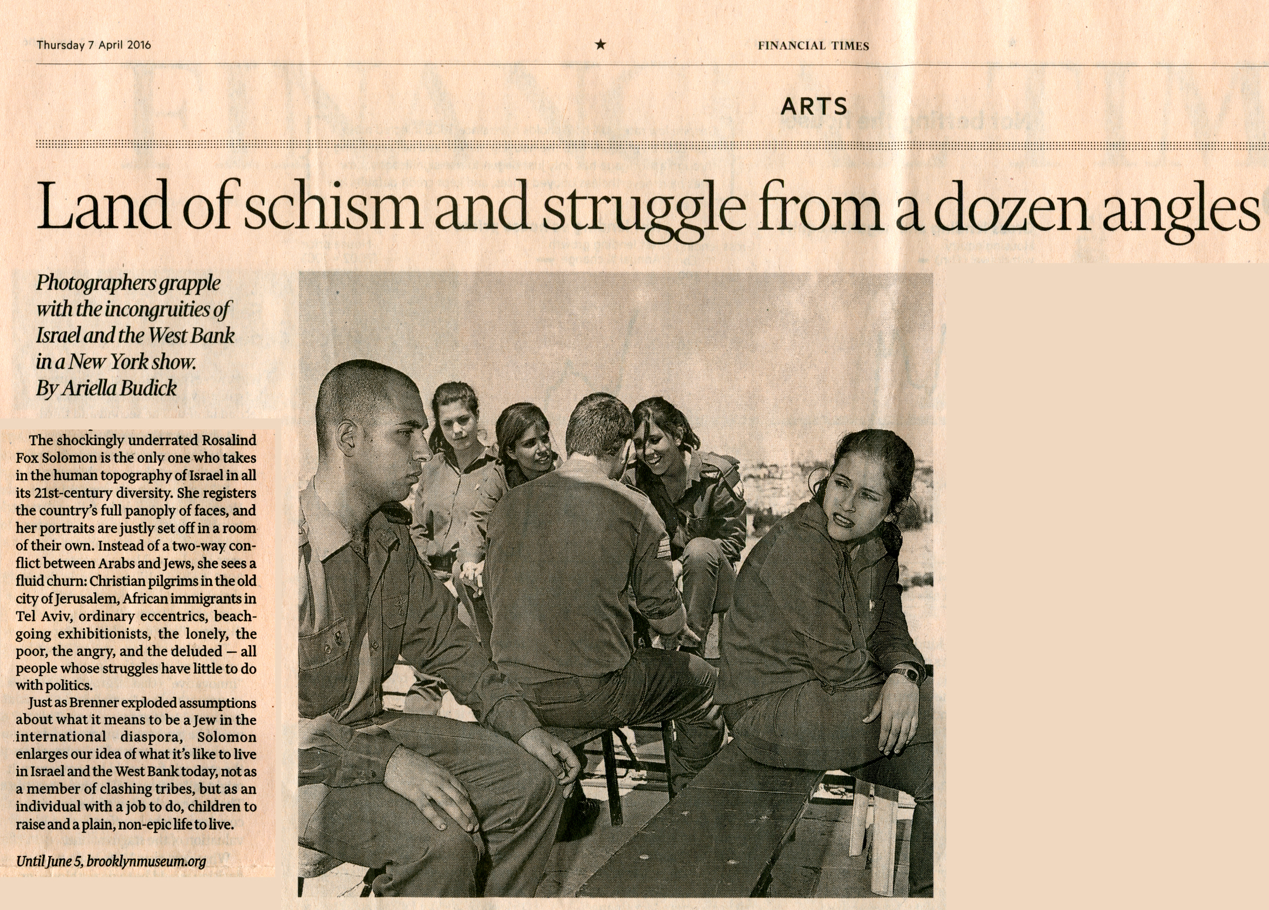 Print edition of the Financial Times, April 7th, 2016