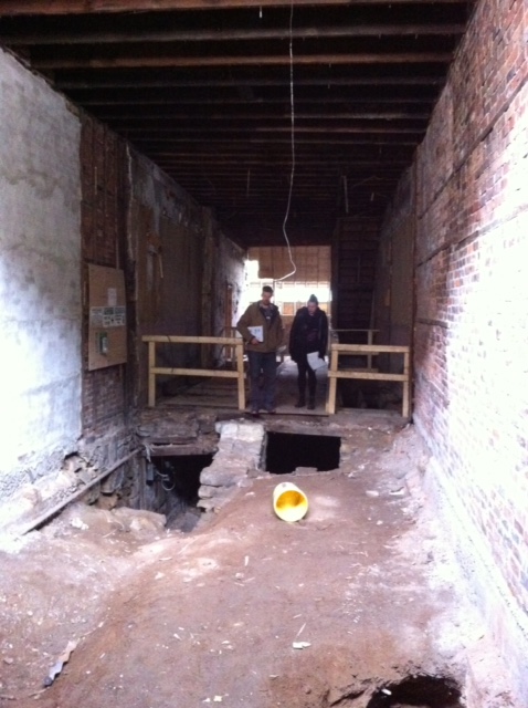 Our prospective home in its raw state. Nov. 2014