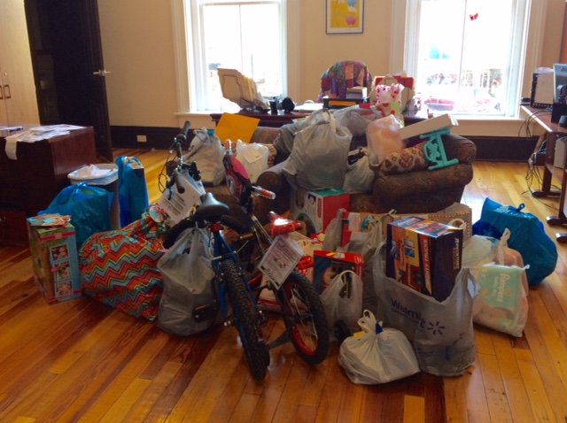 A portion of gift received for our Rome FACES and Foster Care clients.