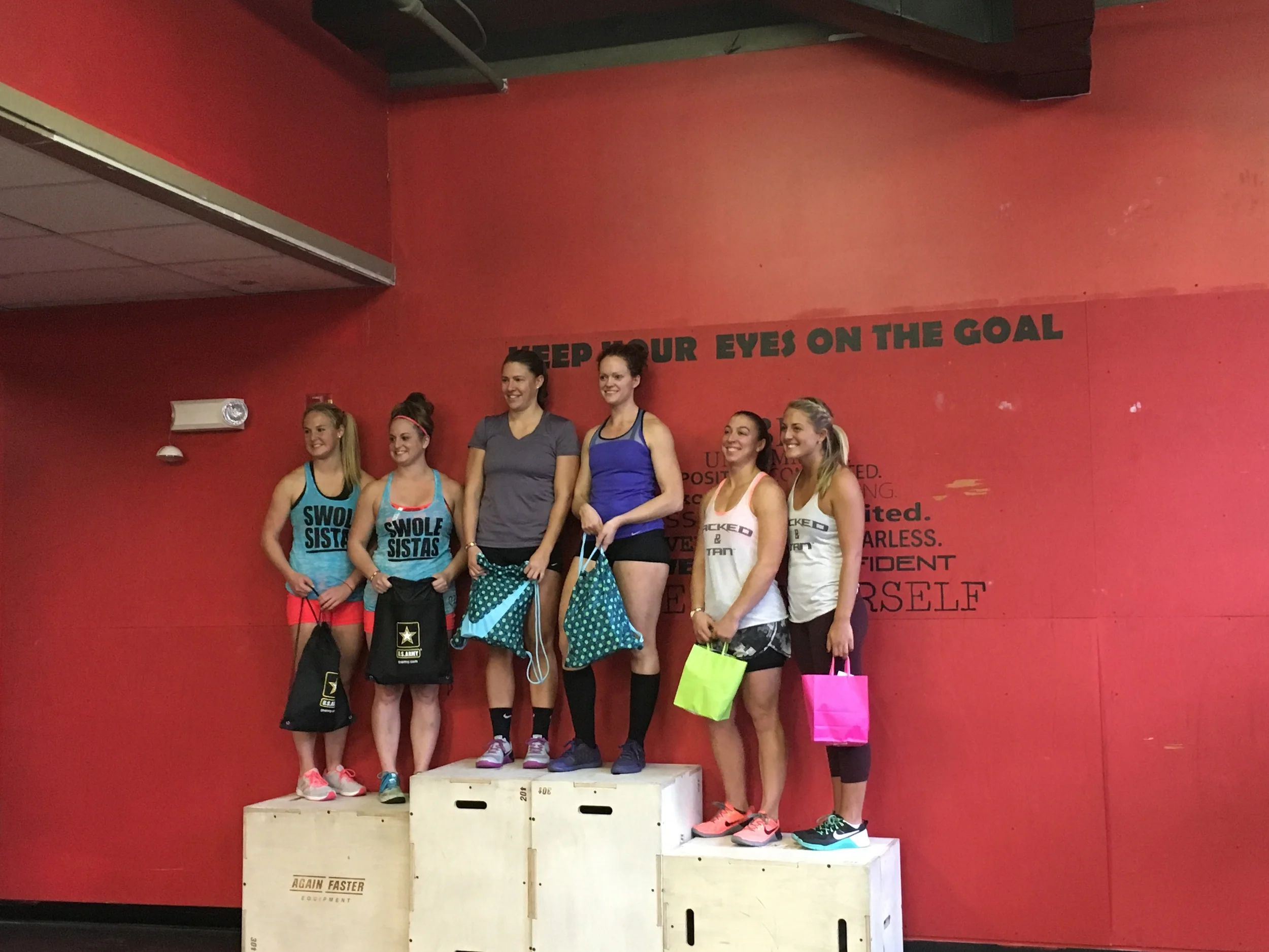 Second podium of the weekend! Great work Kelly and Meghan!