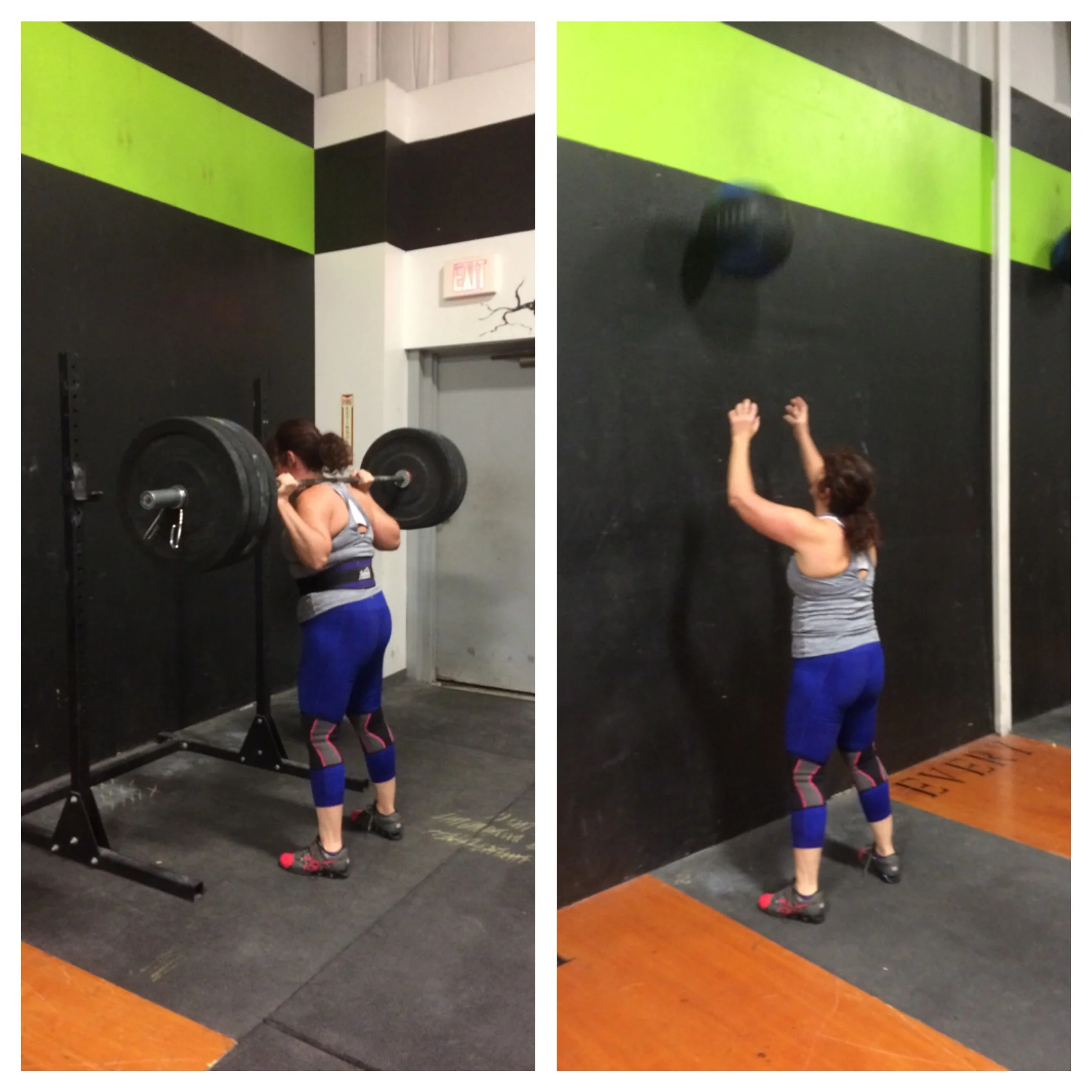 This awesome lady has been here since the beginning... and she has the squat to prove it!!