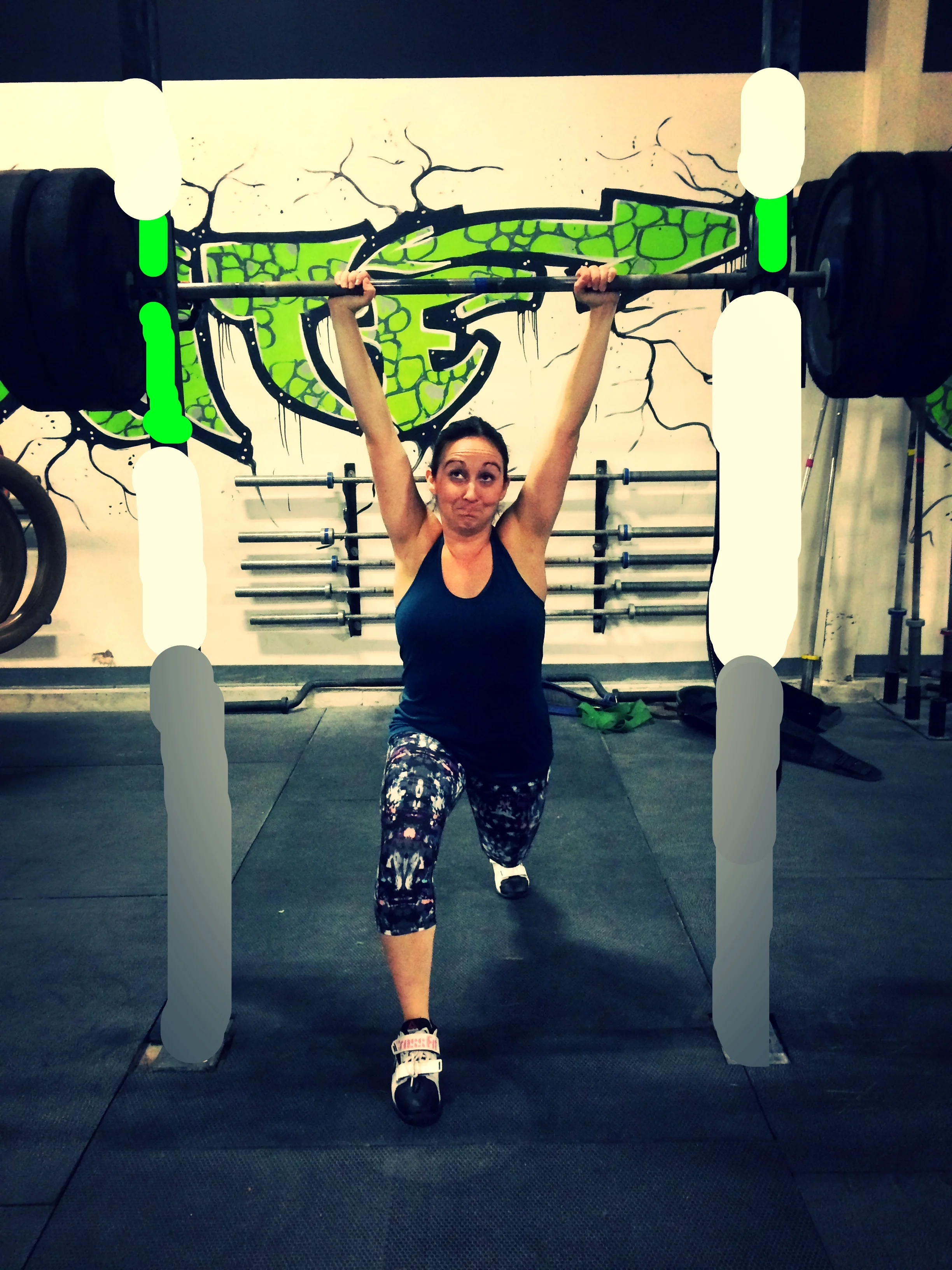 If anyone is looking for pointers on an effortless Clean and Jerk, just ask Steph!