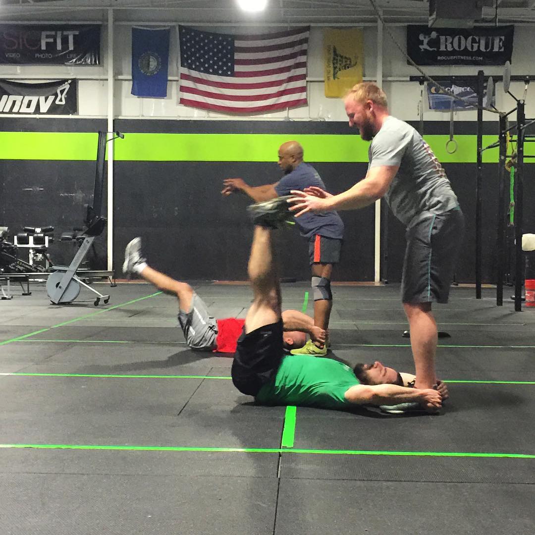 Bro's doing bro stuff.