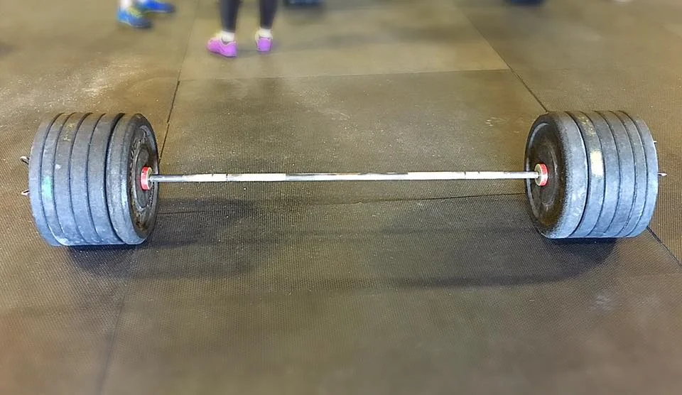 When you run out of barbell...