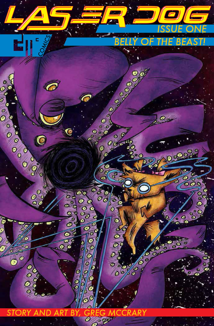 LASER DOG #1 COVER