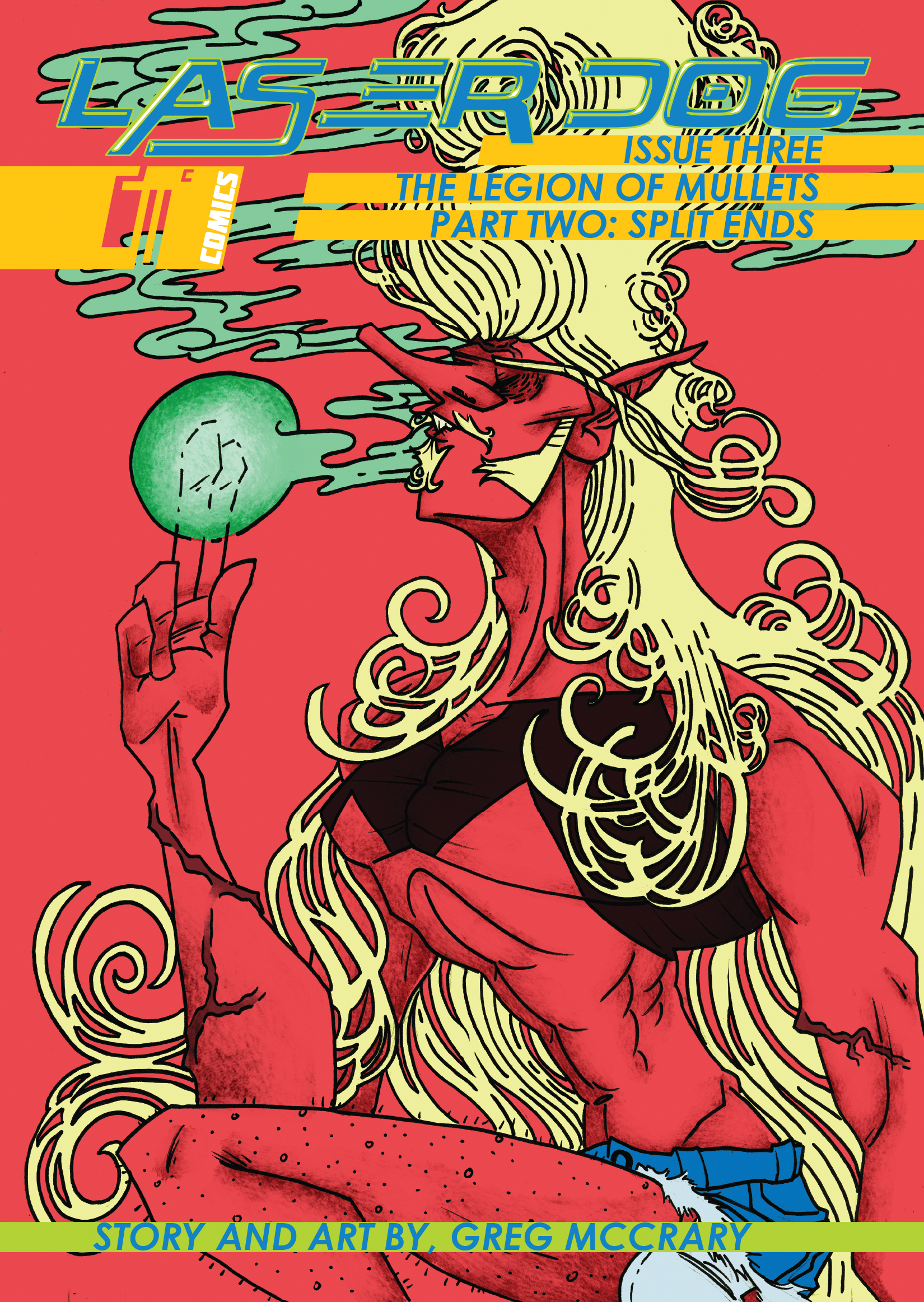 LASER DOG #3 COVER