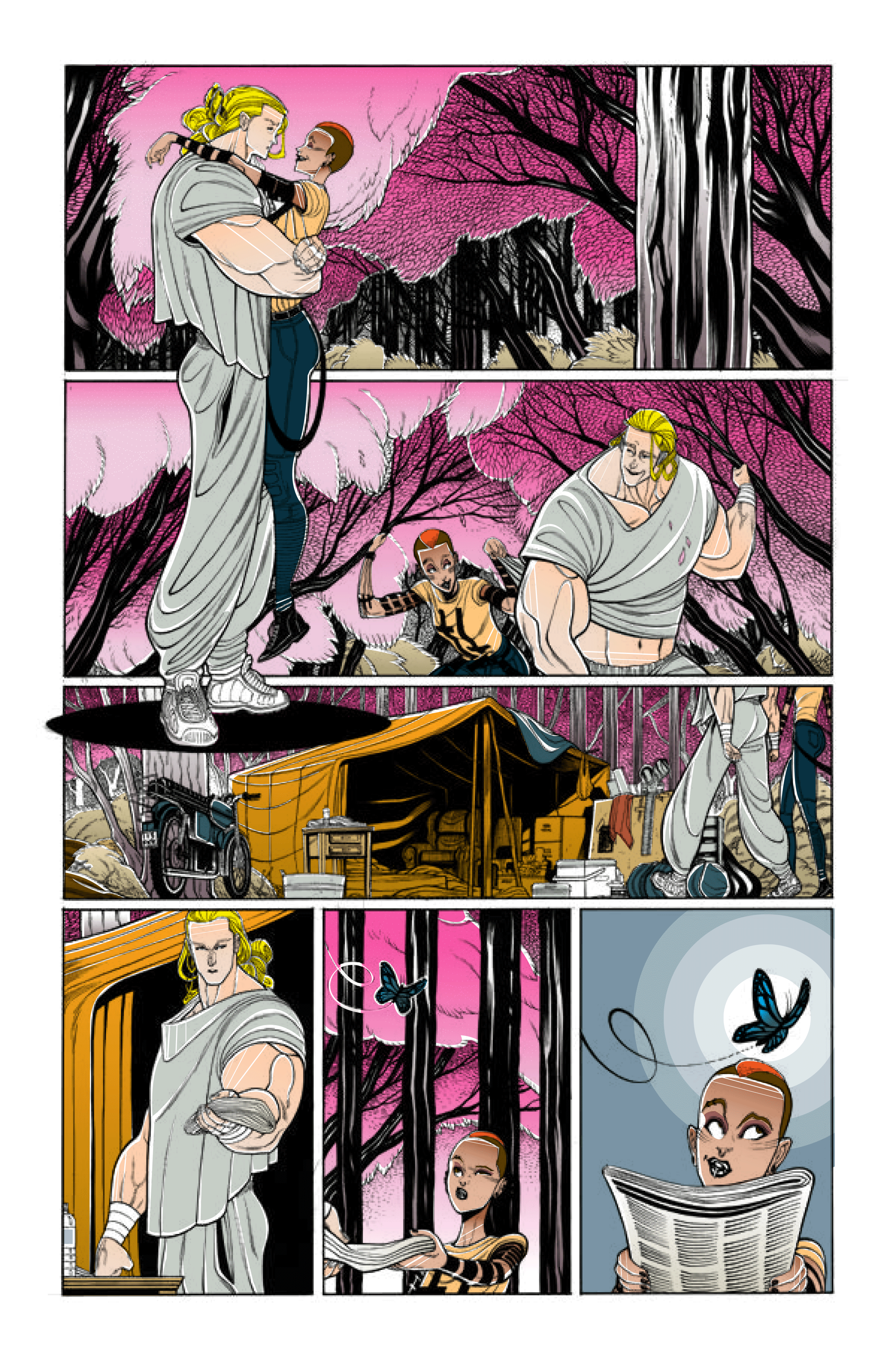 LUTHER STRODE ART WORK: TRADD MOORE