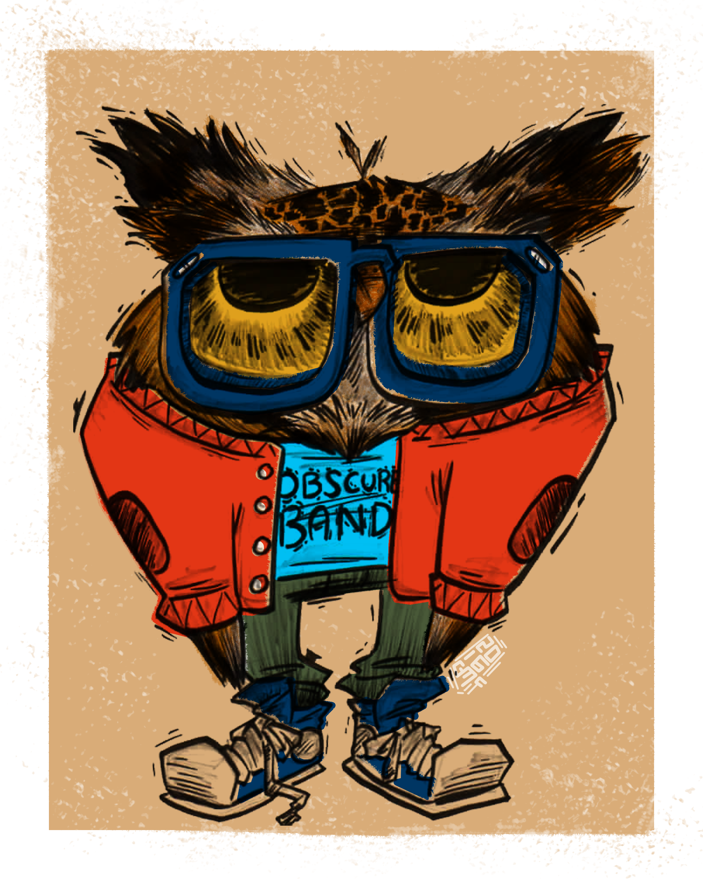 HIPSTER PETS: OTIS OWL