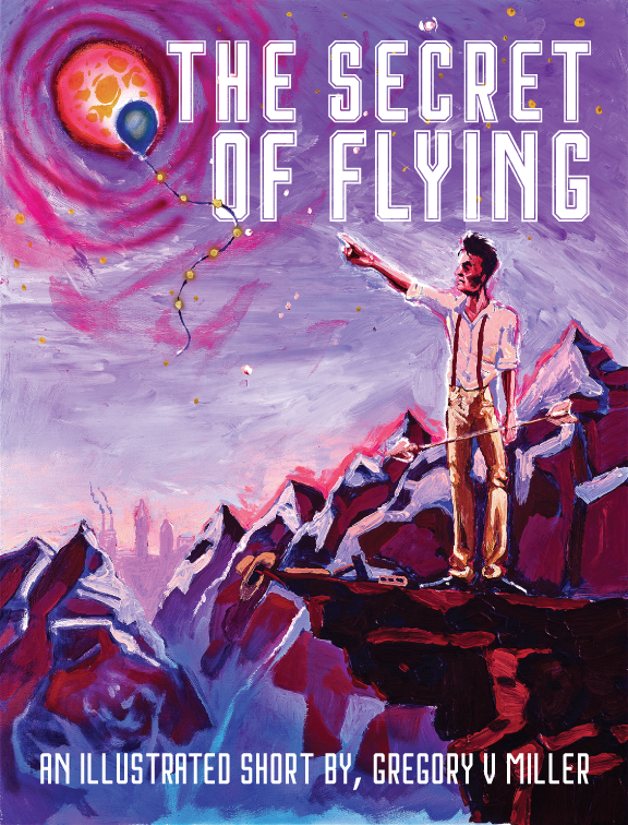 THE SECRET OF FLYING, COVER
