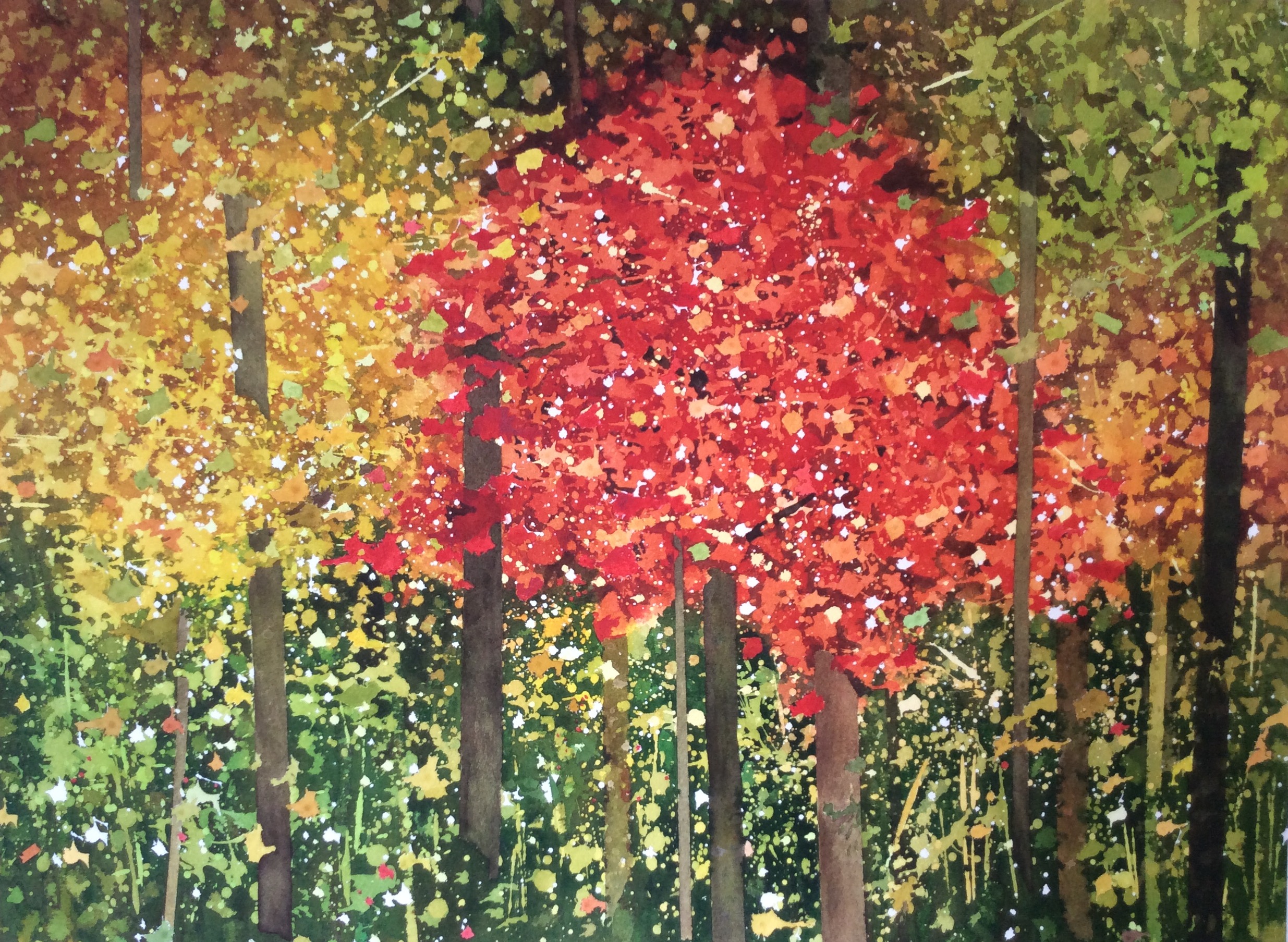 Title TBD. Watercolour, 30 X 22"
