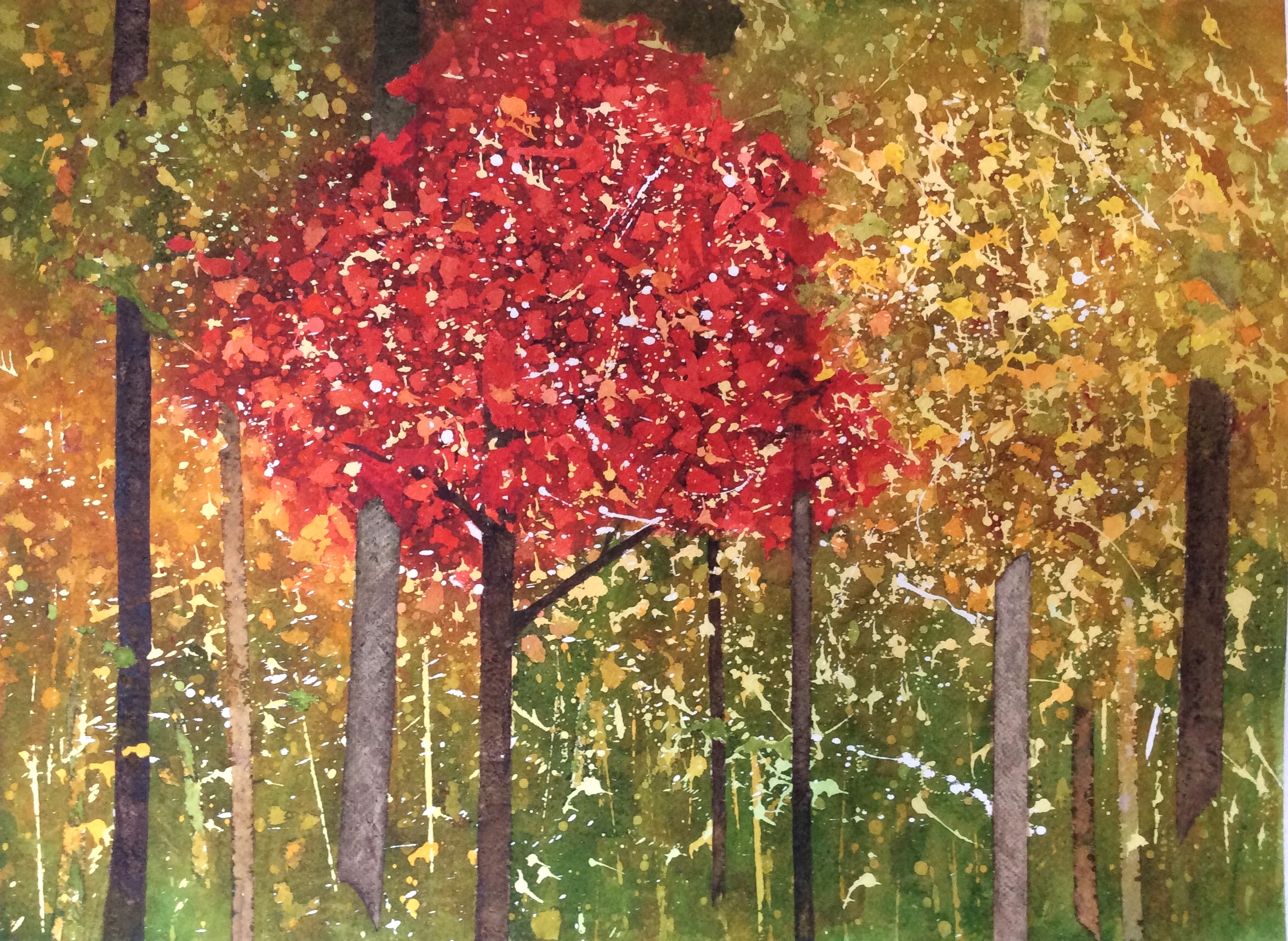 Title TBD. Watercolour, 30 x 22"