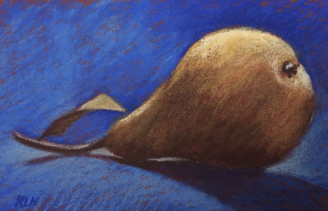 Pastel, 3.5 x 5"