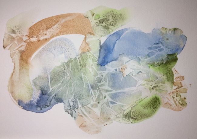 "Wilderness" Art journal, watercolour