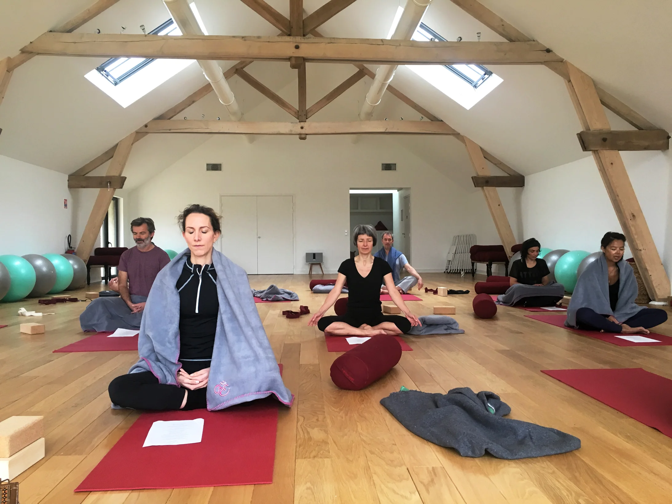 Morning chanting @ La Ferme de Solterre - Mars 2017