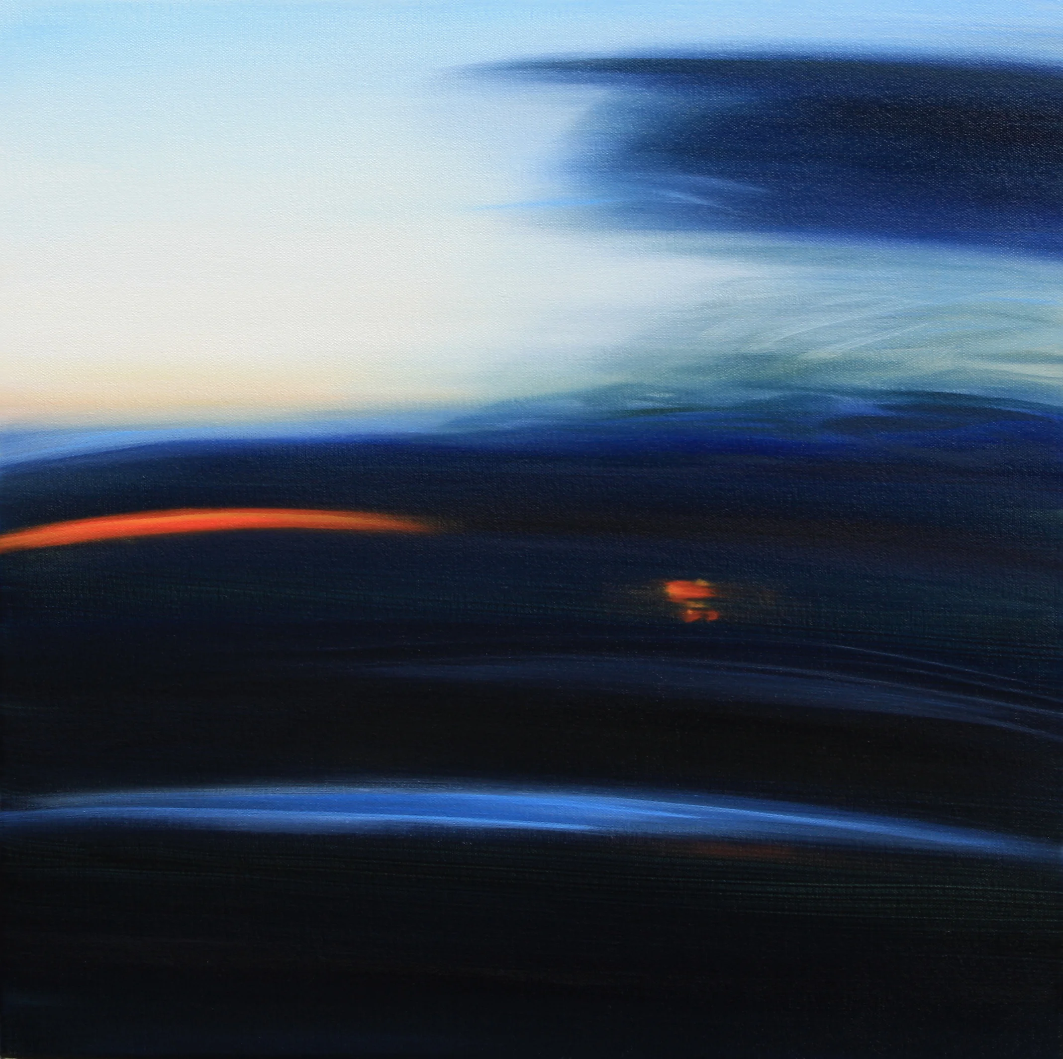 Blue Truck. Oil on Canvas 20"x 20", 2014