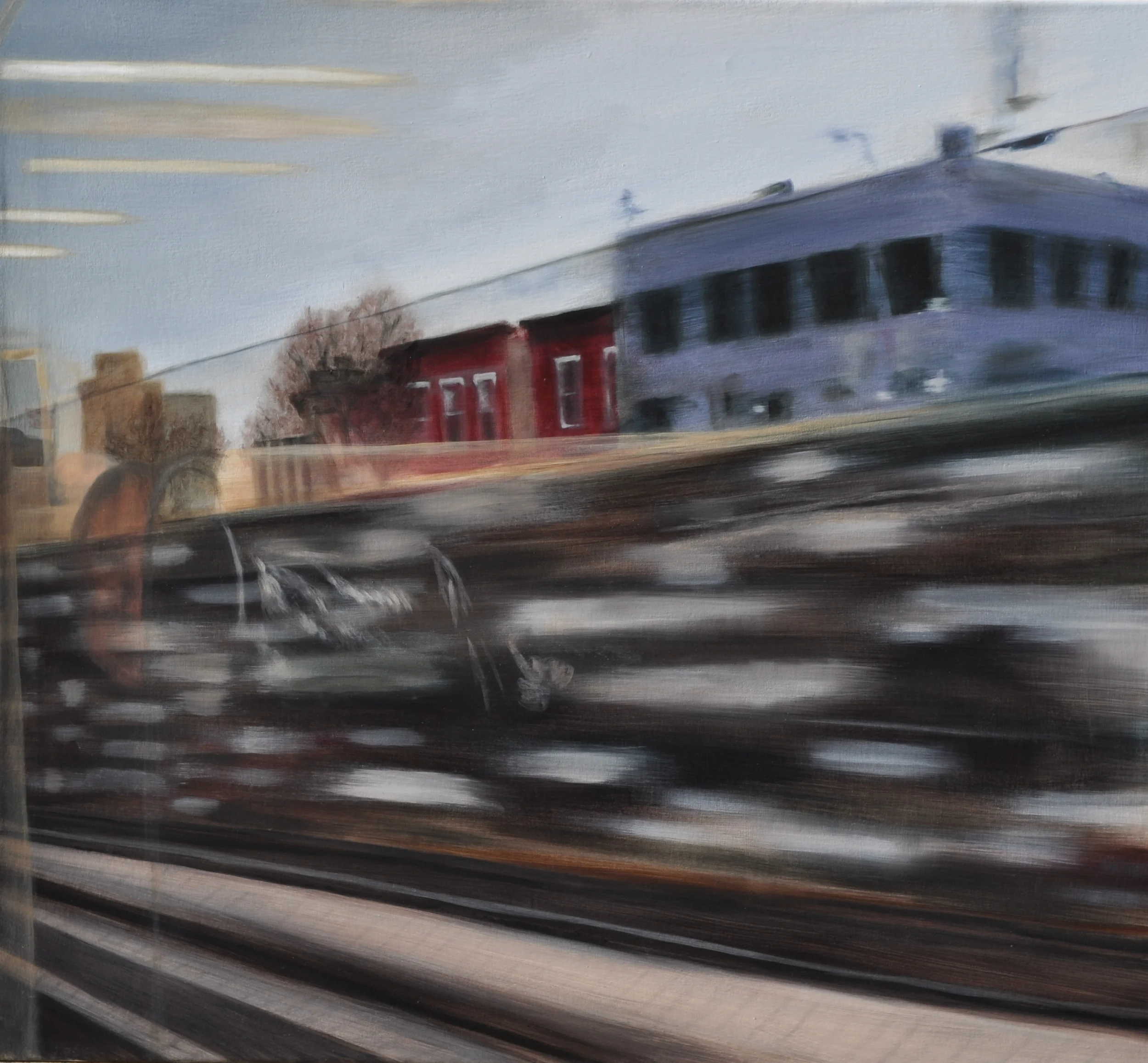 Stone Wall. Oil on Canvas 36"x 40", 2010