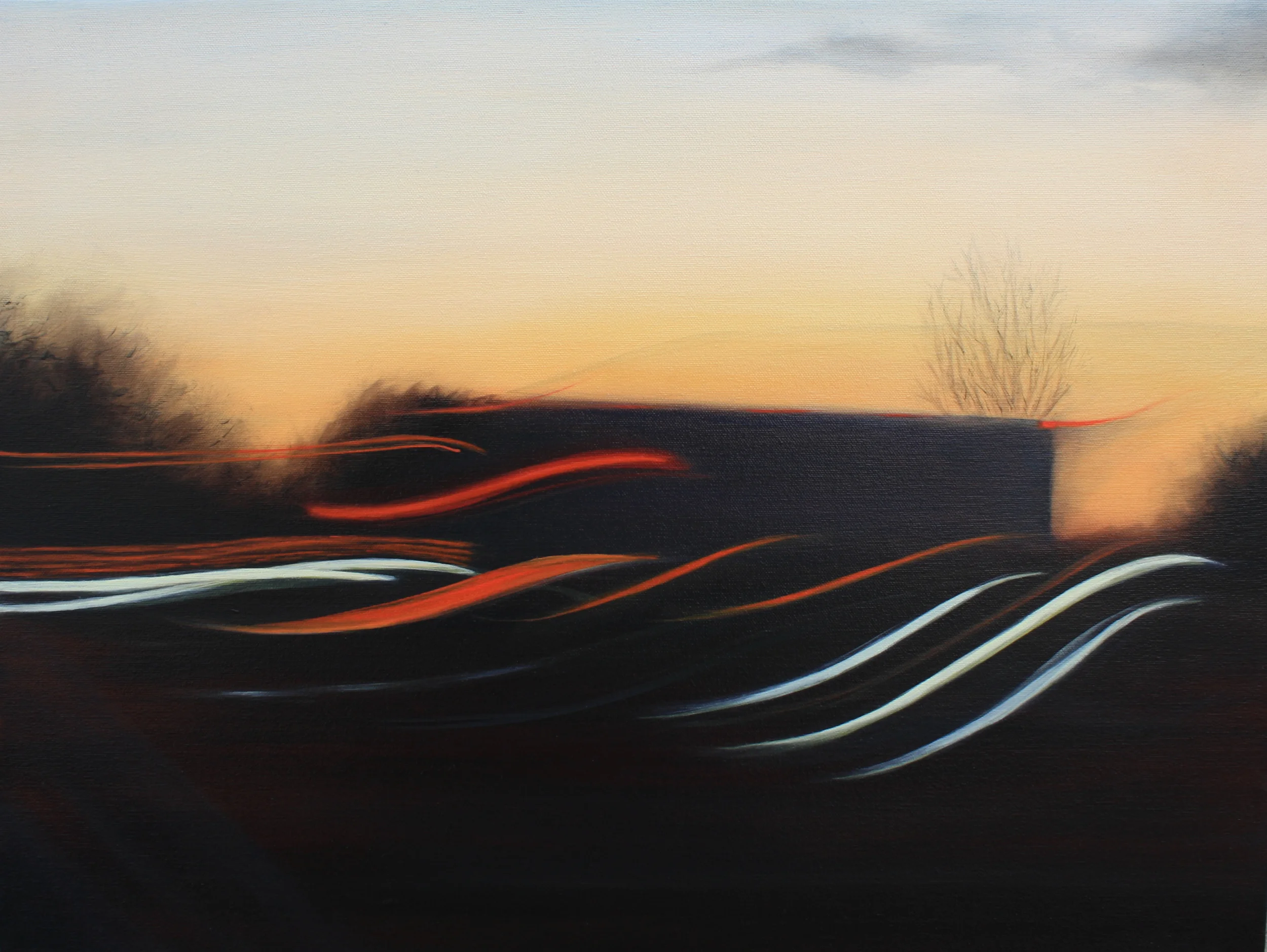 Truck #1 (Part 2). Oil on Canvas 18"x 24", 2014