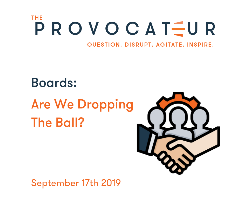 NONPROFITS - ARE YOU DROPPING THE BALL WITH YOUR BOARD? 