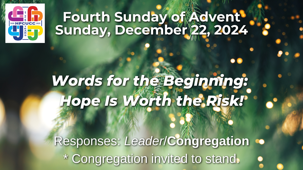Fourth Sunday of Advent