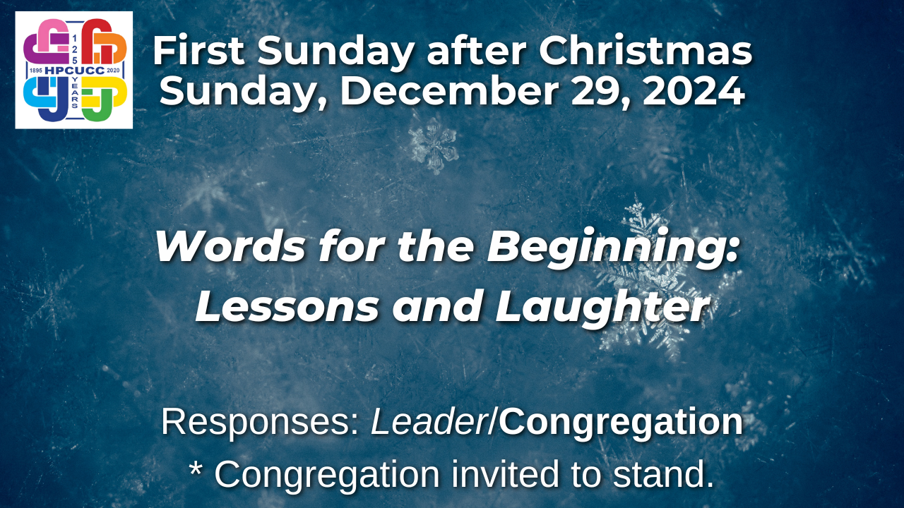 First Sunday after Christmas