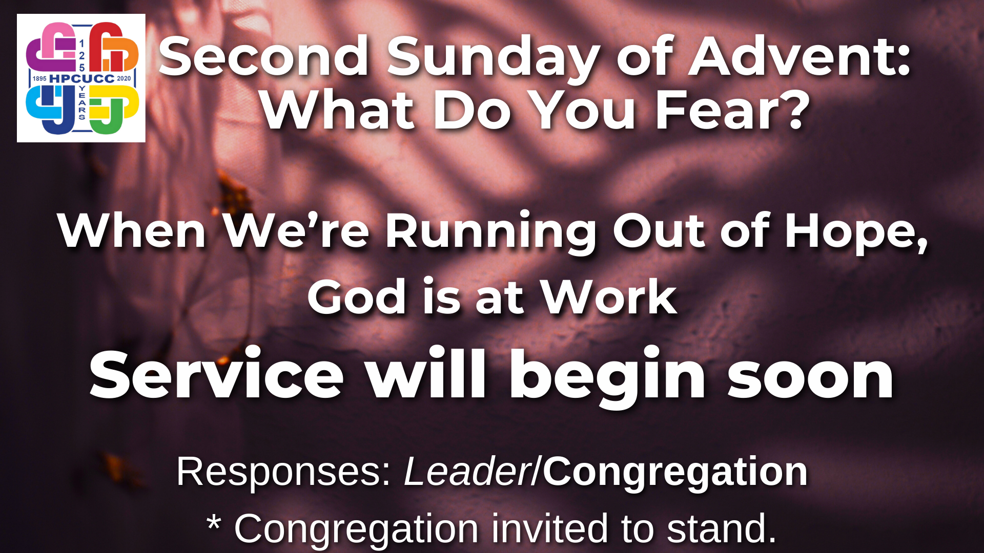 When We’re Running Out of Hope, God is at Work