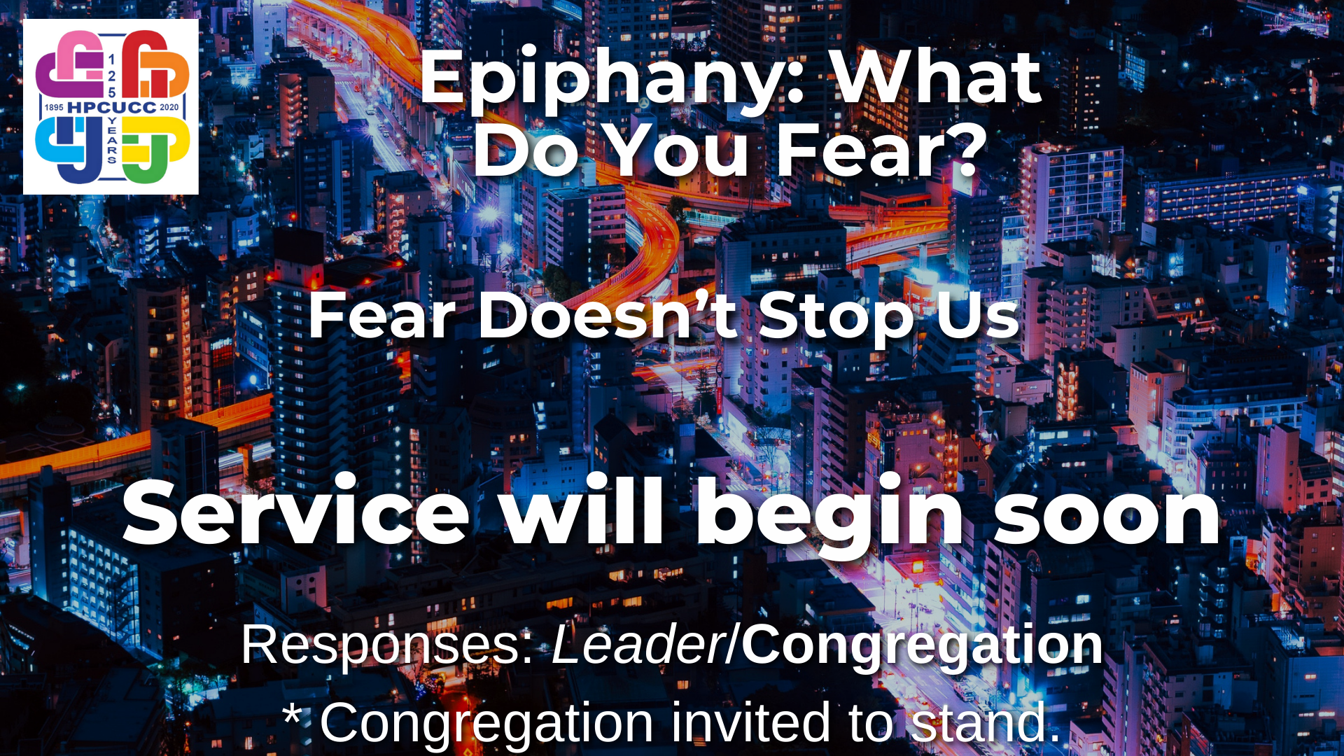 Fear Doesn’t Stop Us