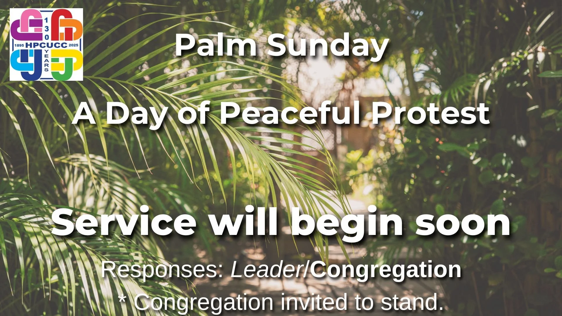 A Day of Peaceful Protest