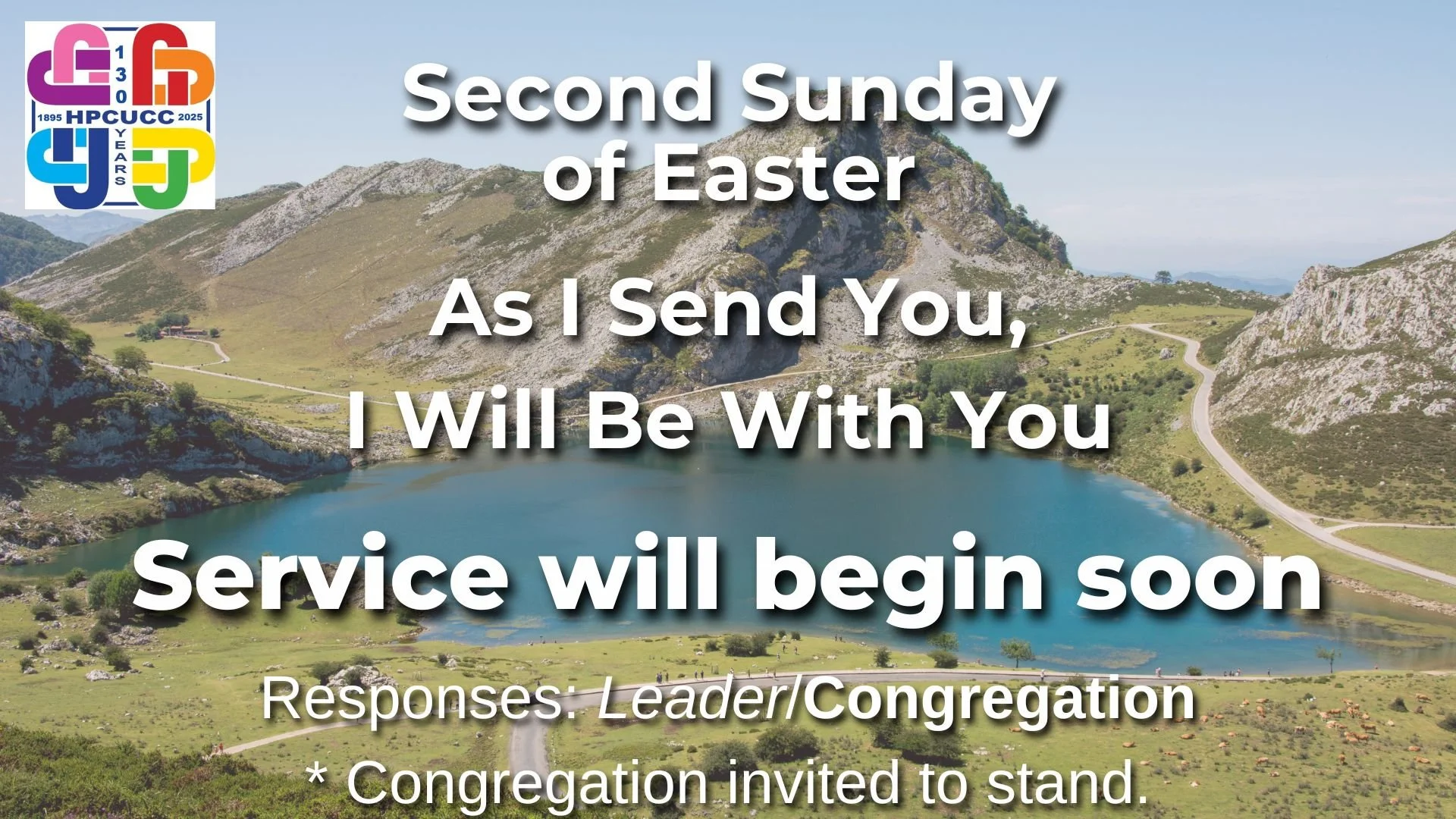 As I Send You, I Will Be With You