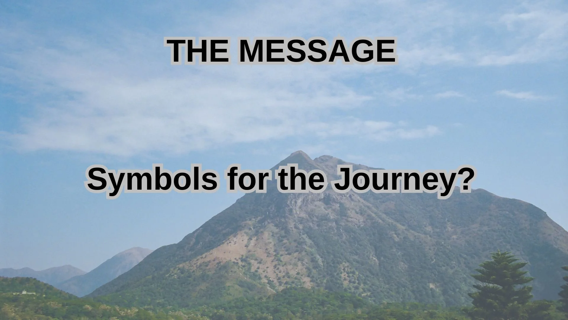 Symbols for the Journey?