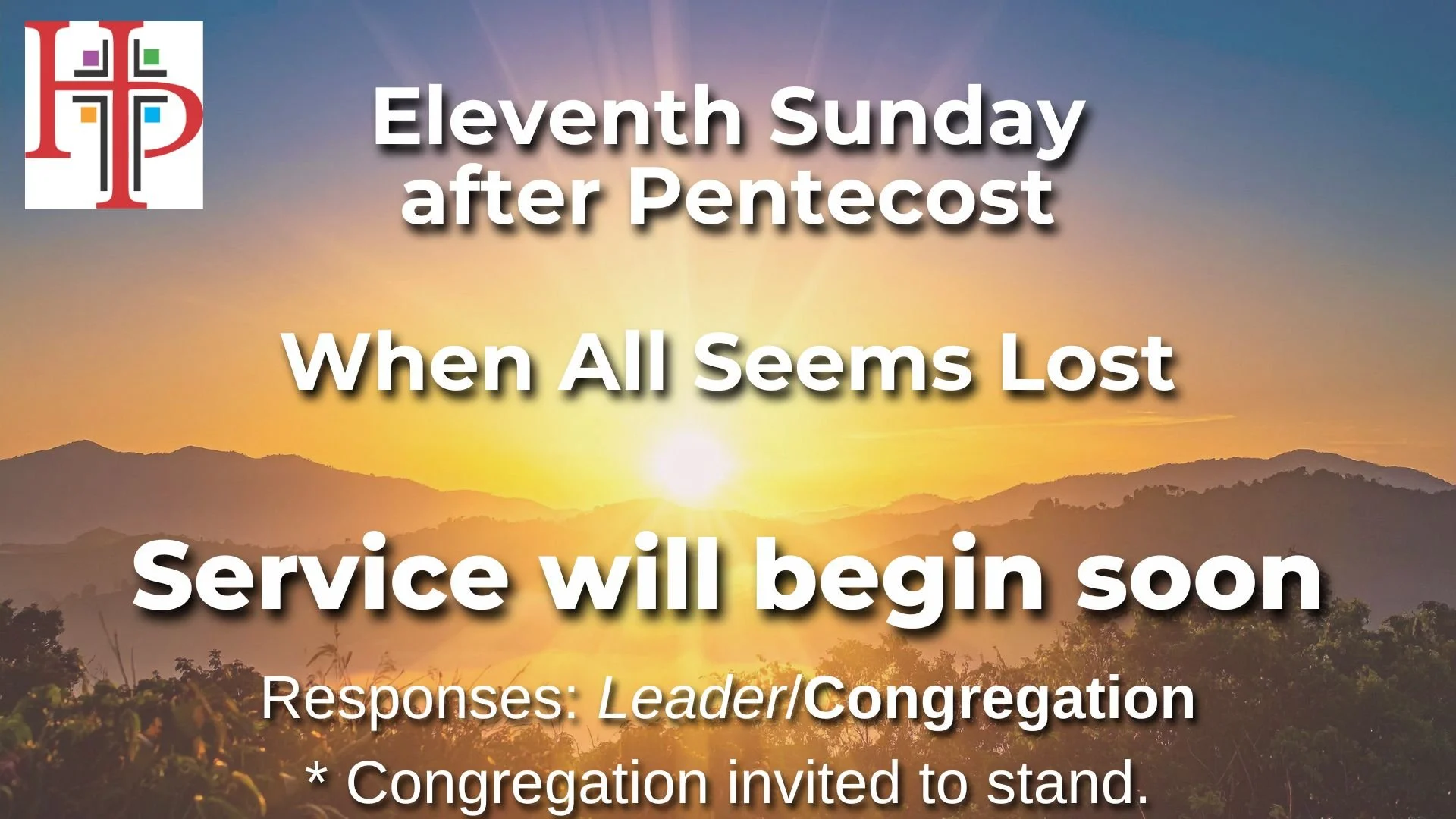 When All Seems Lost