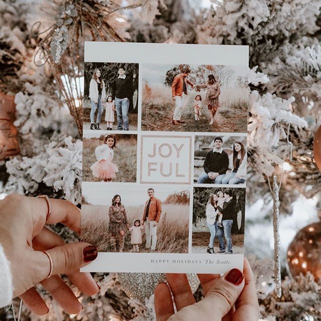 Love spotting my designs our in the world! 📷 by @thisjoyful_life #minted #mintedholiday #laurenchismforminted