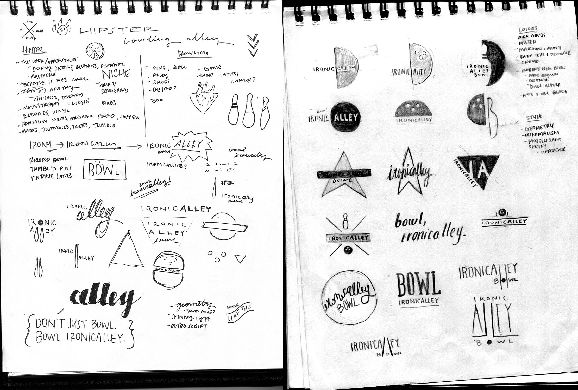 a little preliminary brainstorming