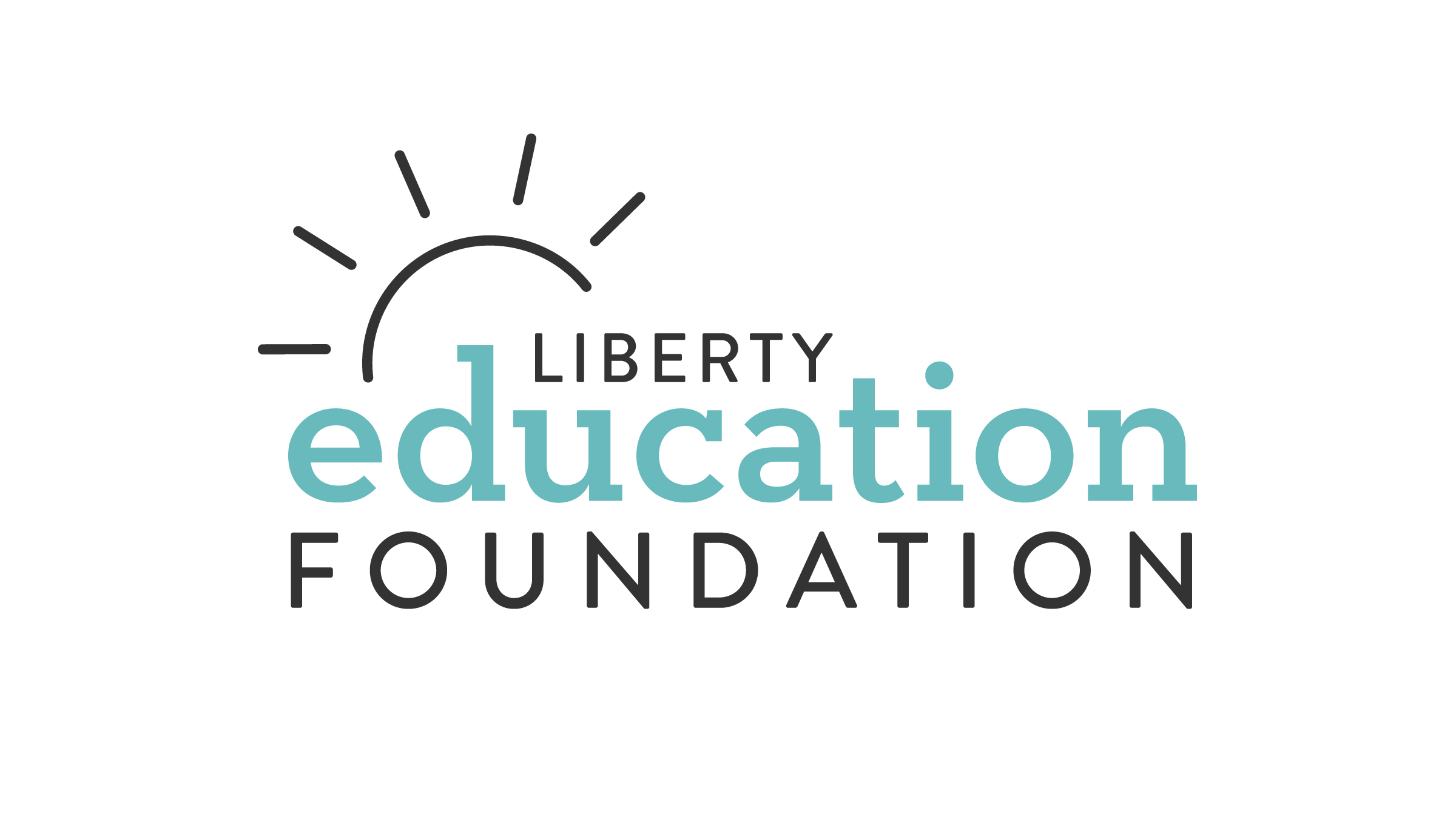 Redesigned logo for the Liberty Education Foundation