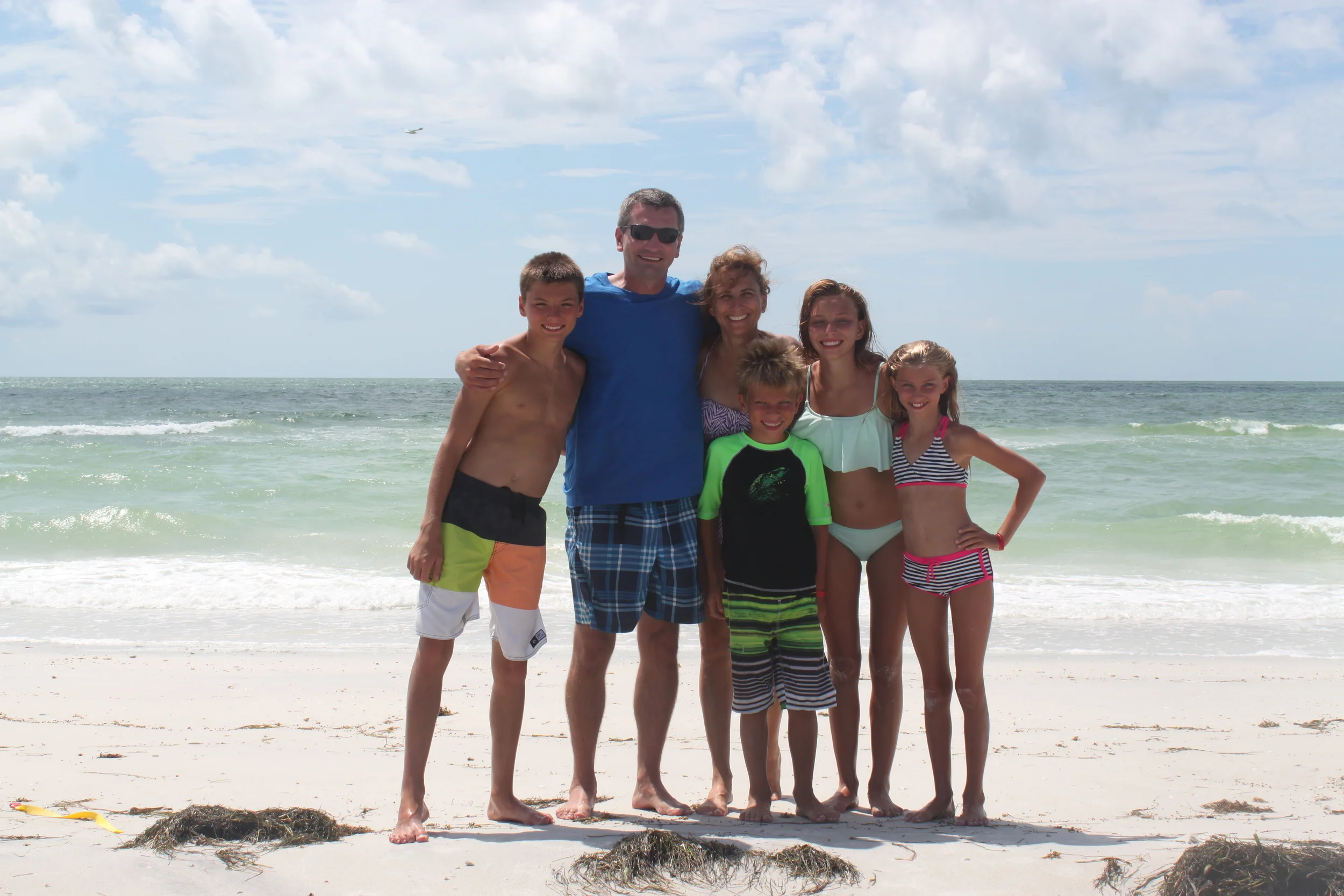 Bill, Lisa &amp; their children