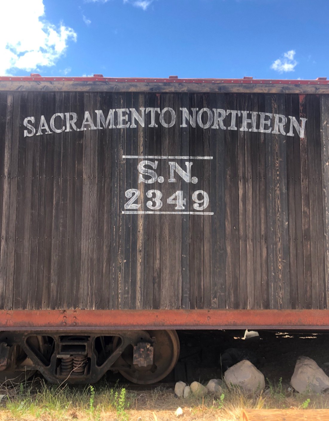 Sacramento Northern Railway. 