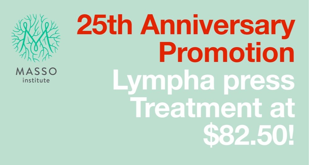 25th Anniversary Lympha Press Promotion