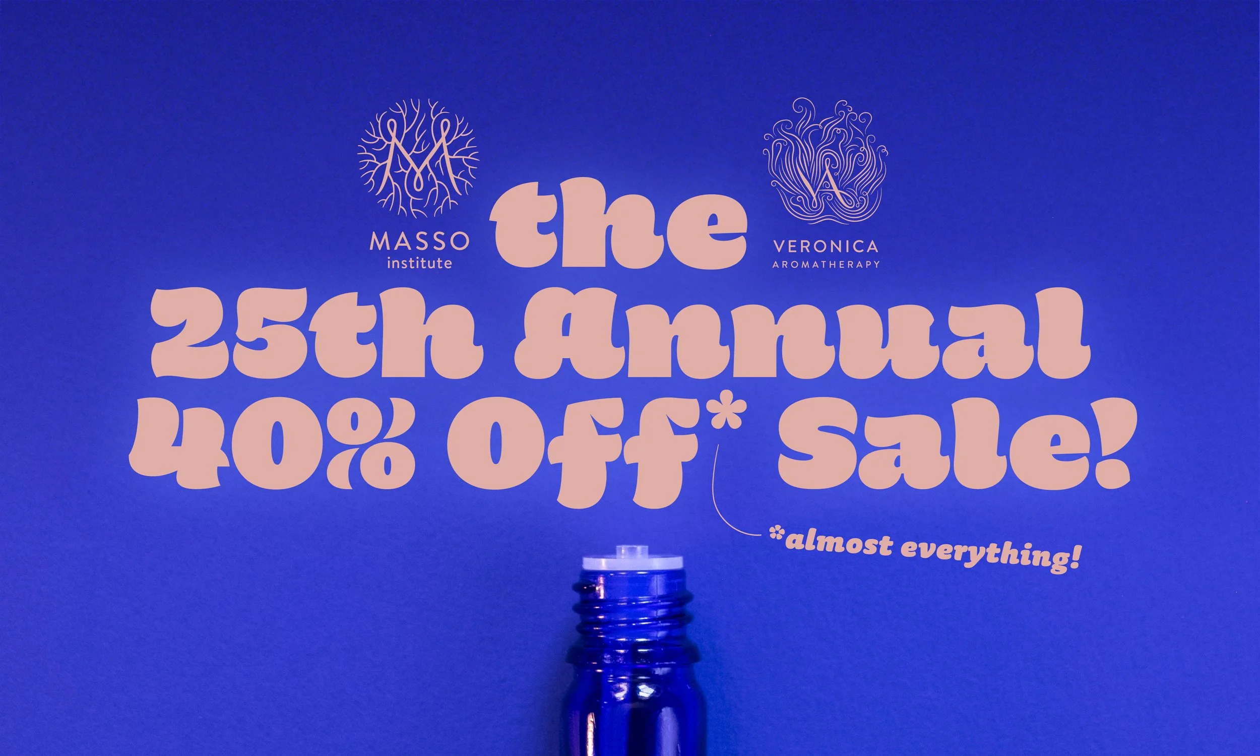 The 25th Anniversary of Our Annual 40% Off Sale!