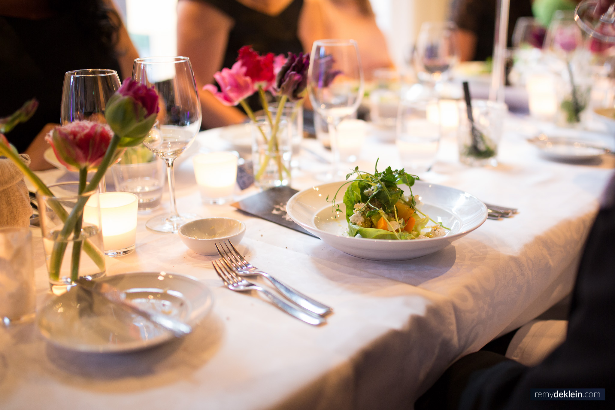 Luxe dinner foto
