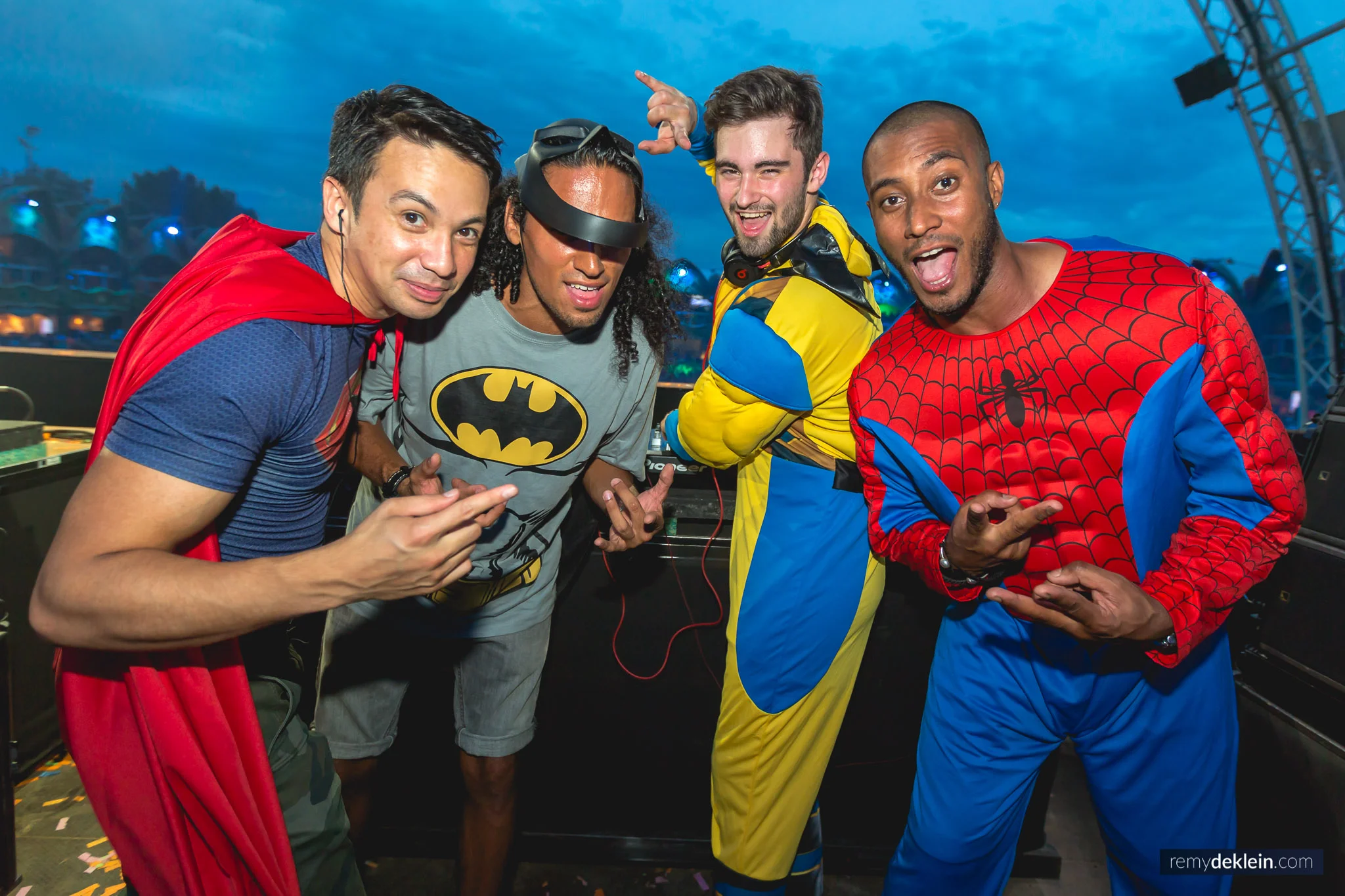 Laidback Luke, Sunnery & Ryan and Dyro Tomorrowland