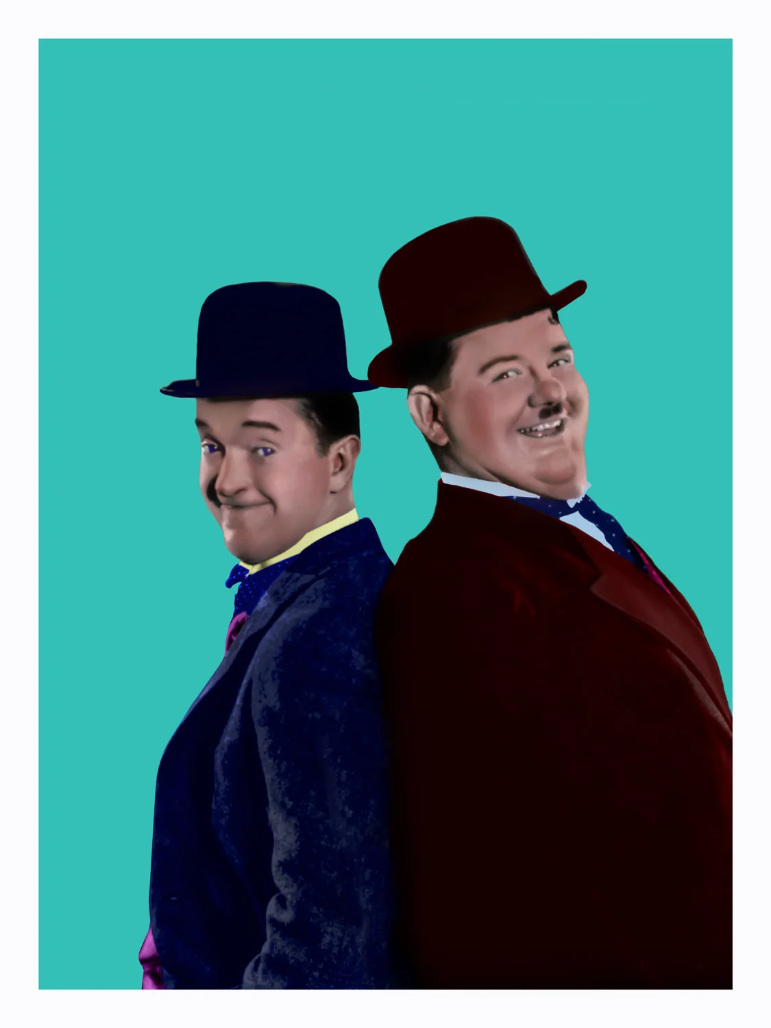 Laurel and Hardy.