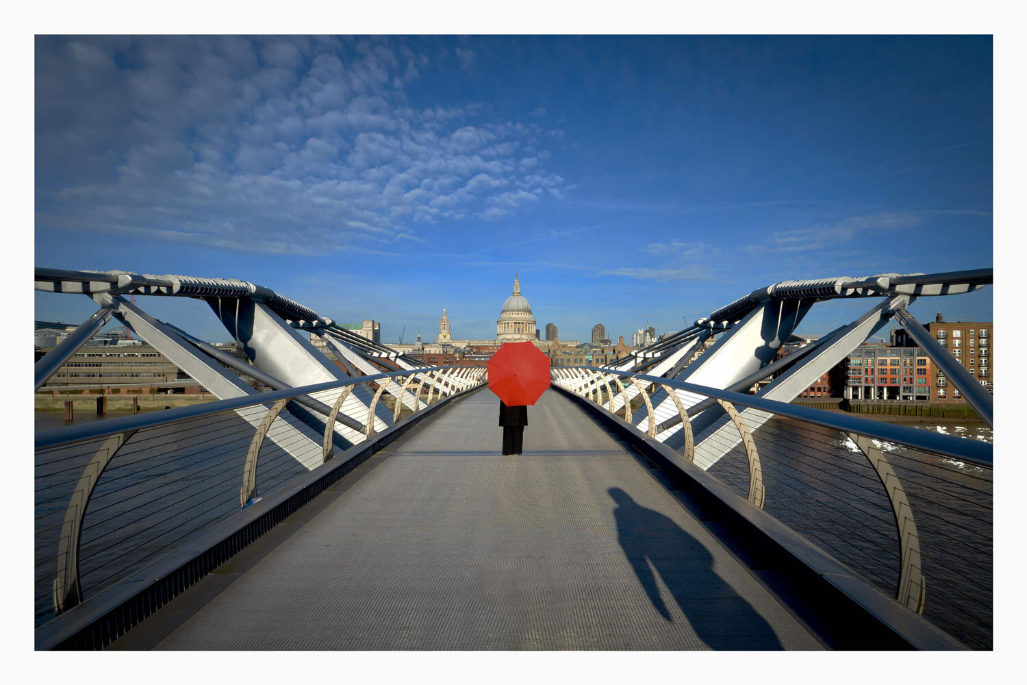 Millennium Bridge, London.