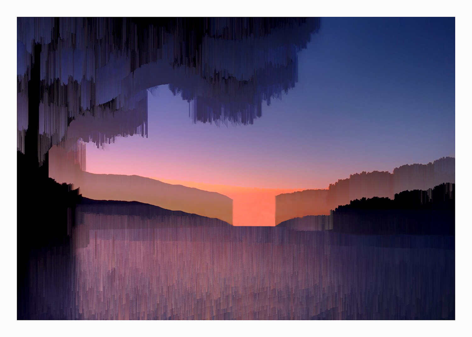 Sunset on Stari Grad Glitche.