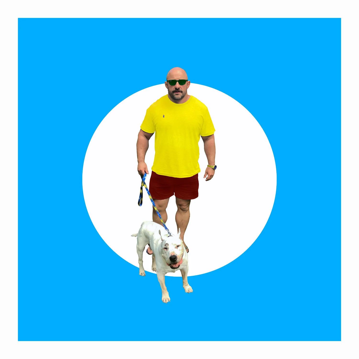 David Flatman and Gus.