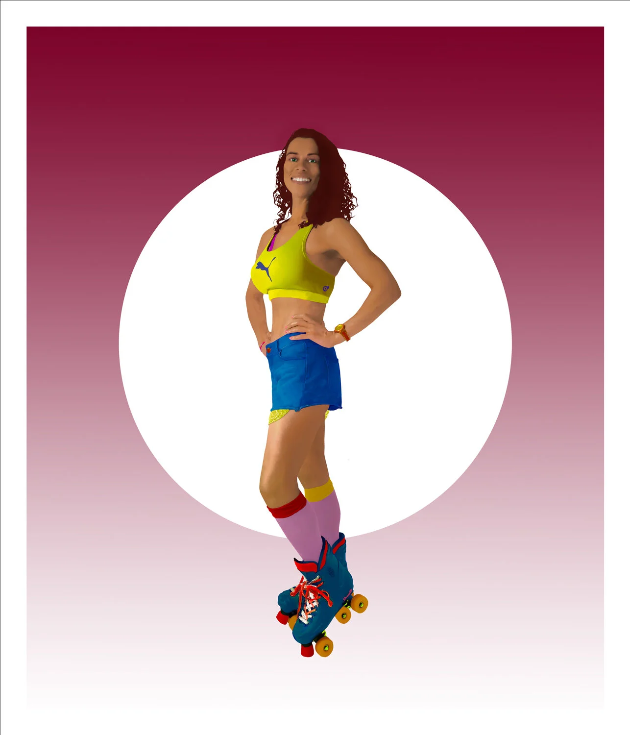 Debbee. Rollergirl B.