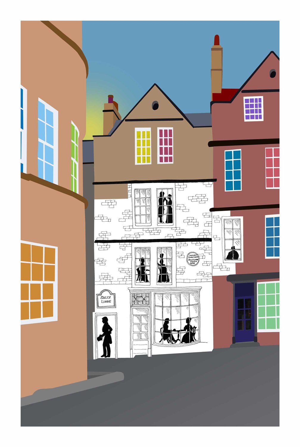 Sally Lunn's Teahouse, Bath.