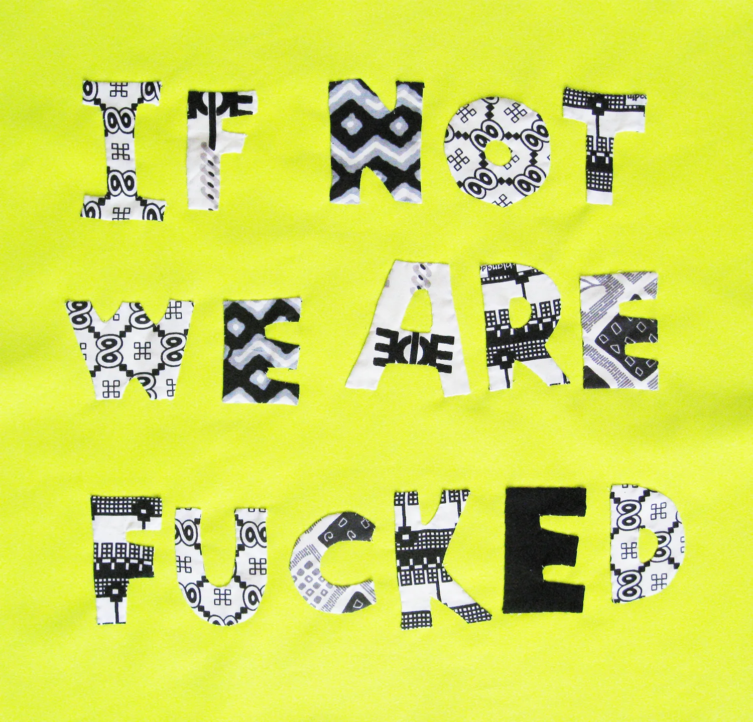 Textile collage. 2007